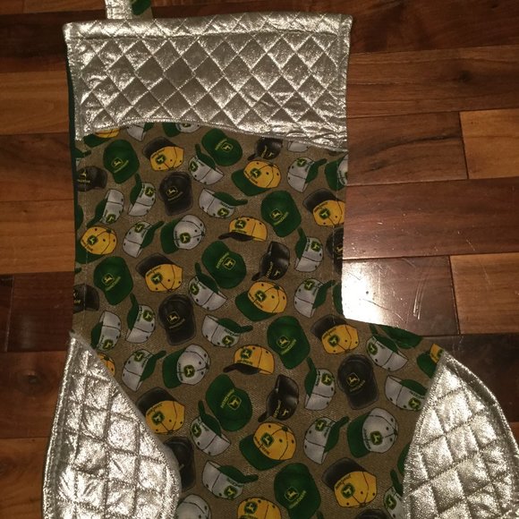 John Deer Christmas sock new - Picture 1 of 2